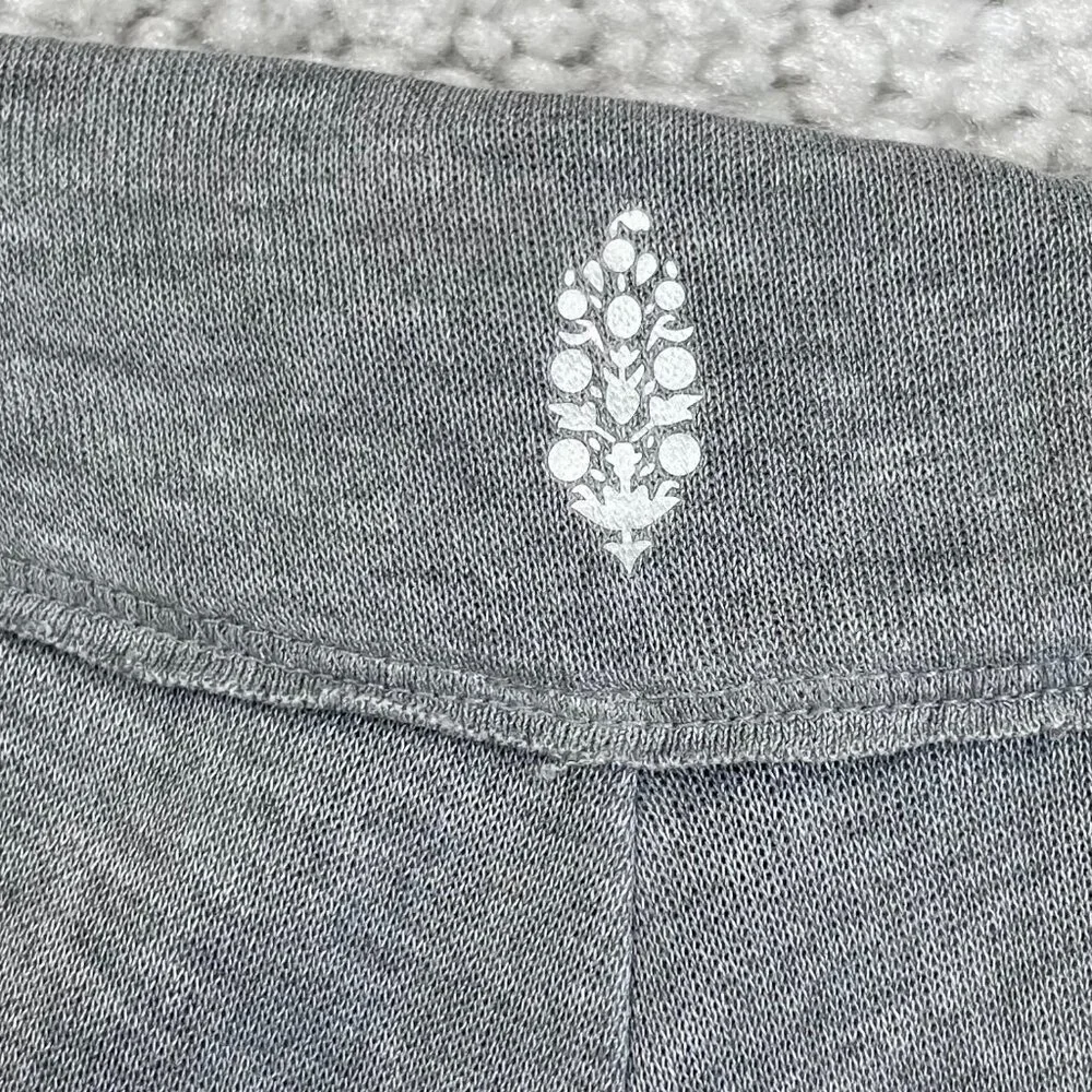 Free People Movement Sweet Flow Ruffle Pant Gray - Picture 7 of 11